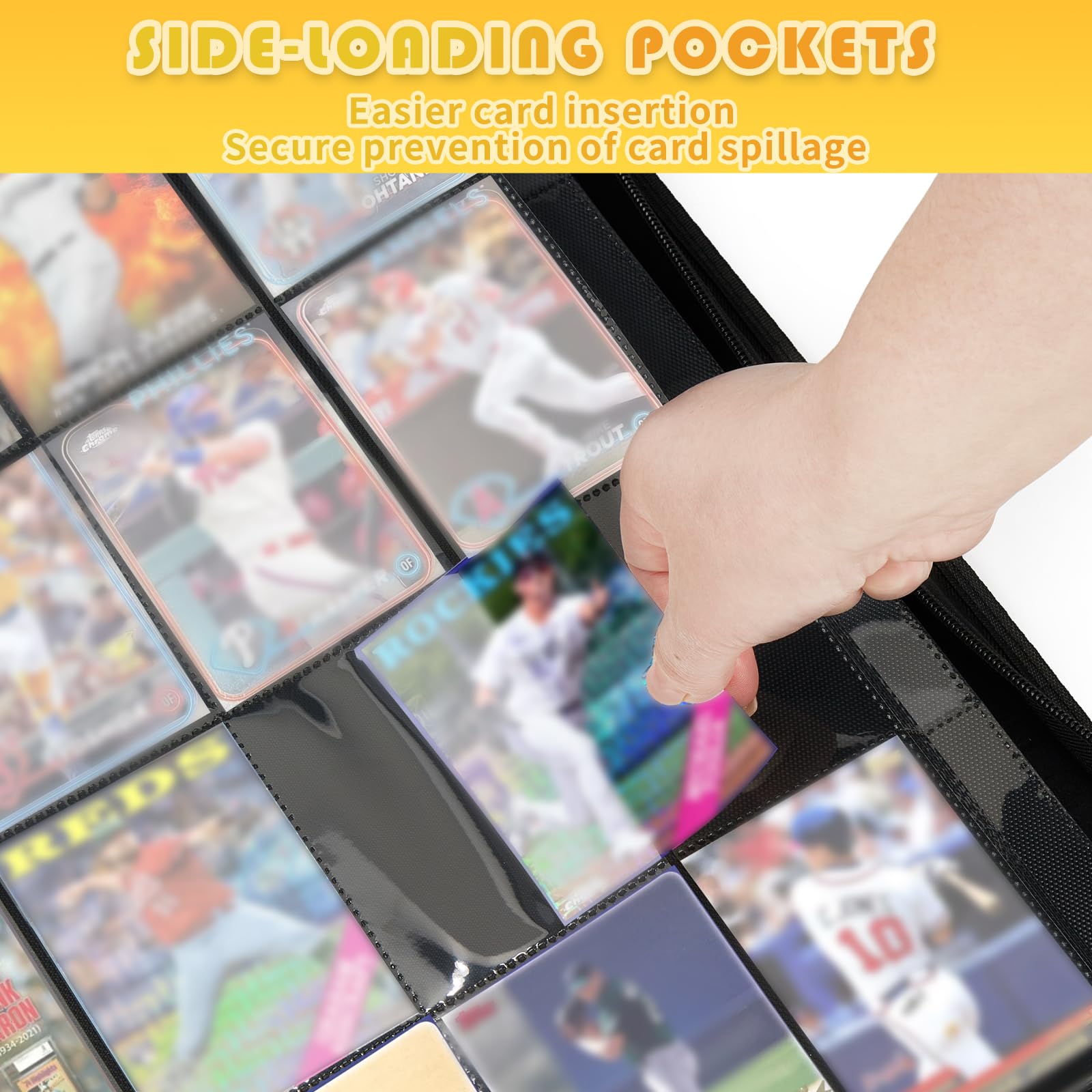 Amazon.com: Premium 1000+ Pockets Trading Card Binder, 16-Pocket
